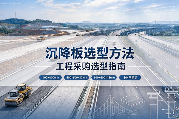 临潼沉降板选择方法