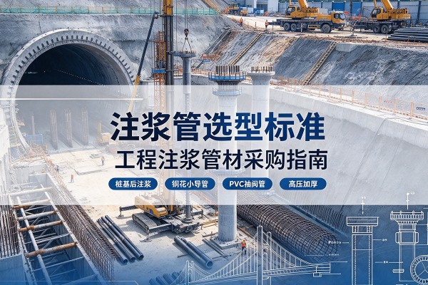 临潼注浆管选型标准