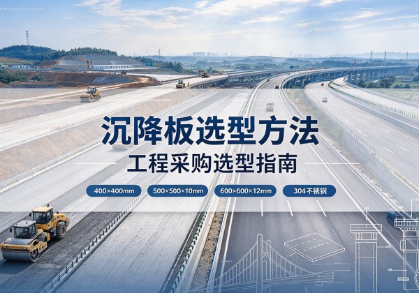 临潼沉降板选择方法